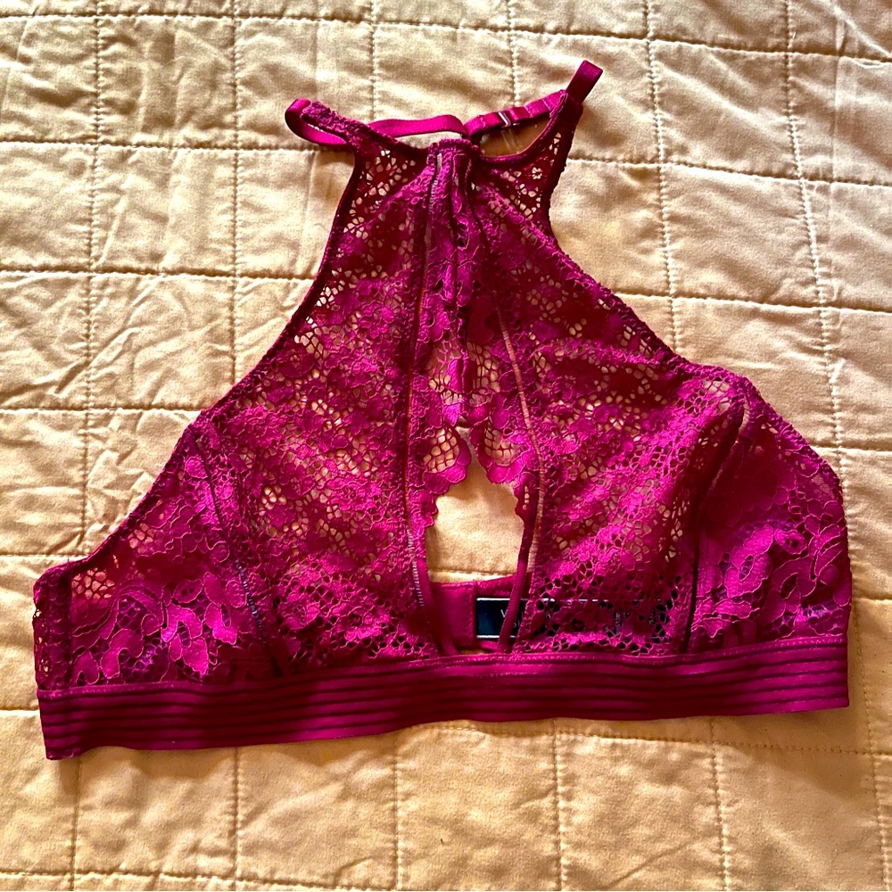Deep Red Victoria’s Secret Bralette Medium